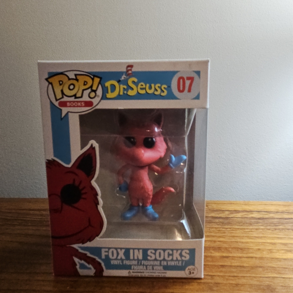 Funko Pop Dr. Seuss Fox in Socks #07